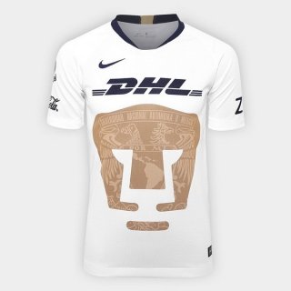 Maillot UNAM Pumas Domicile 2018 2019 Blanc Pas Cher