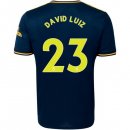 Maillot Arsenal NO.23 David Luiz Third 2019 2020 Bleu Pas Cher