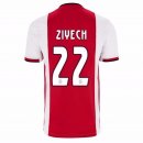 Maillot Ajax Domicile Ziyech 2019 2020 Rouge Pas Cher