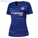 Maillot Chelsea Domicile Mujer 2018 2019 Azul Pas Cher