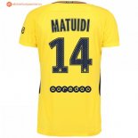 Maillot Paris Saint Germain Exterieur Matuidi 2017 2018 Pas Cher