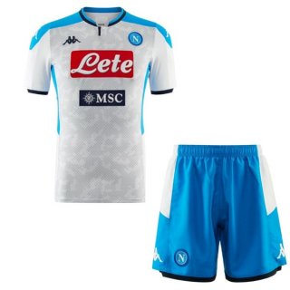 Pantalon Naples Third Enfant 2019 2020 Blanc Bleu Pas Cher Pantalon Naples Third Enfant 2019 2020 Blanc Bleu Pas Cher