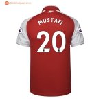 Maillot Arsenal Domicile Mustafi 2017 2018 Pas Cher