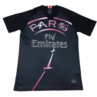 Entrainement Paris Saint Germain JORDAN 2019 2020 Noir Rose Pas Cher