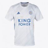 Thailande Maillot Leicester City Exterieur 2020 2021 Blanc Pas Cher