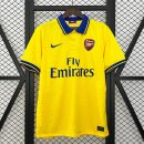 Thailande Maillot Arsenal Exterieur Retro 2013 2014