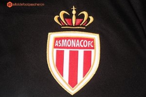 Survetement AS Monaco 2017 2018 Noir Pas Cher