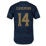 Maillot Real Madrid NO.14 Casemiro Exterieur 2019 2020 Bleu Pas Cher Maillot Real Madrid NO.14 Casemiro Exterieur 2019 2020 Bleu Pas Cher