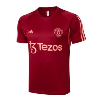 Maillot Entrainement Manchester United 2024 2025 Rouge Maillot Entrainement Manchester United 2024 2025 Rouge