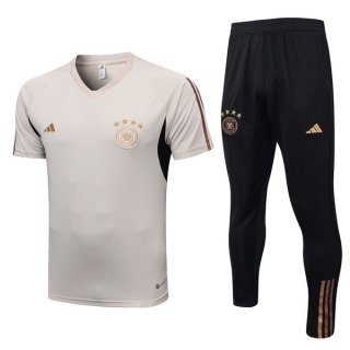 Entrainement Allemagne Ensemble Complet 2022 2023 Gris Noir Entrainement Allemagne Ensemble Complet 2022 2023 Gris Noir