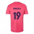 Maillot Real Madrid Exterieur NO.19 Odriozola 2020 2021 Rose Pas Cher