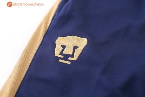 Survetement UNAM Pumas 2017 2018 Bleu Pas Cher