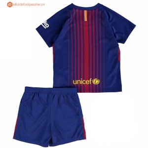 Maillot Barcelona Enfant Domicile 2017 2018 Pas Cher