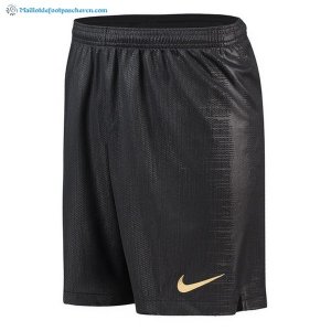 Pantalon Inter de Milán Domicile 2018 2019 Noir Pas Cher