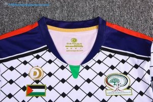 Maillot Rugby Palestine Exterieur 2017 2018 Bleu Pas Cher
