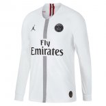 Maillot Paris Saint Germain Third ML 2018 2019 Blanc Pas Cher