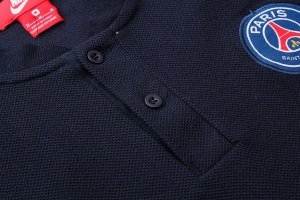 Polo Paris Saint Germain Ensemble Complet 2018 2019 Bleu Pas Cher