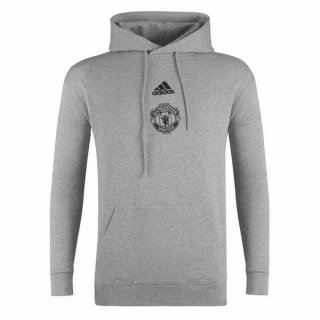 Sweat Shirt Capuche Manchester United 2020 2021 Gris Pas Cher Sweat Shirt Capuche Manchester United 2020 2021 Gris Pas Cher