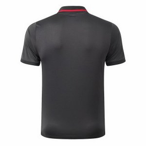 Polo Flamenco 2019 2020 Gris Rouge Pas Cher