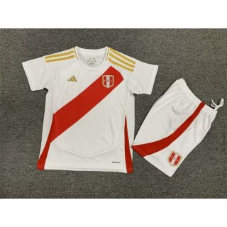 Maillot Pérou Domicile Enfant 2024 2025 Maillot Pérou Domicile Enfant 2024 2025