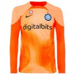 Thailande Maillot Inter Milan Gardien 2022 2023 Orange