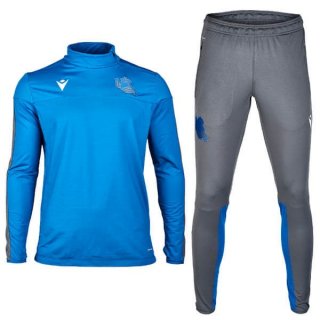 Survetement Real Sociedad 2019 2020 Bleu Gris Survetement Real Sociedad 2019 2020 Bleu Gris