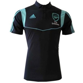 Polo Arsenal 2019 2020 Noir Bleu Pas Cher