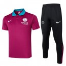 Polo PSG Ensemble Complet 2024 2025 Rouge