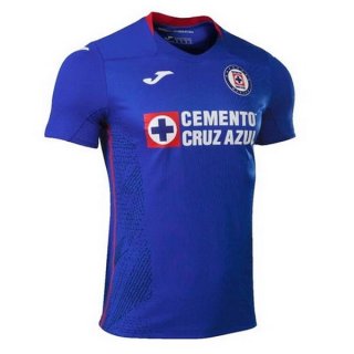 Thailande Maillot Cruz Bleu Domicile 2020 2021 Bleu Pas Cher