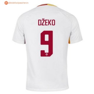 Maillot AS Roma Exterieur Dzeko 2017 2018 Pas Cher