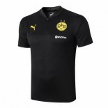 Polo Borussia Dortmund 2019 2020 Noir Jaune Pas Cher
