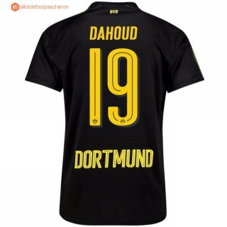 Maillot Borussia Dortmund Exterieur Dahoud 2017 2018 Pas Cher