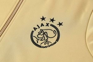 Survetement Ajax 2018 2019 Jaune Noir Pas Cher