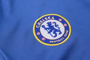 Survetement Chelsea 2018 2019 Blanc Bleu Pas Cher