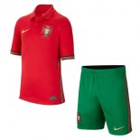 Maillot Portugal Domicile Enfant 2020 Rouge Pas Cher