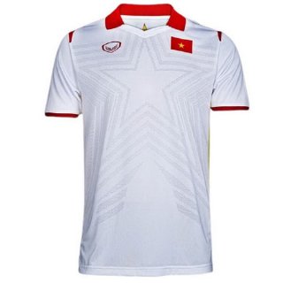 Thailande Maillot Vietnam Exterieur 2021 Blanc Pas Cher