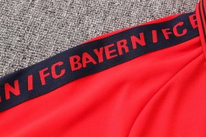 Polo Ensemble Complet Bayern Munich 2019 2020 Rouge Gris Pas Cher