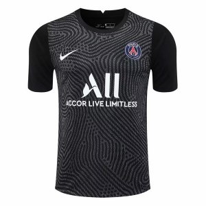 Maillot Paris Saint Germain Gardien 2020 2021 Noir Pas Cher