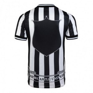 Maillot Newcastle United Domicile Retro 1997 1998 Negro Blanc Pas Cher