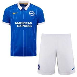 Maillot Brighton Domicile Enfant 2020 2021 Bleu Pas Cher