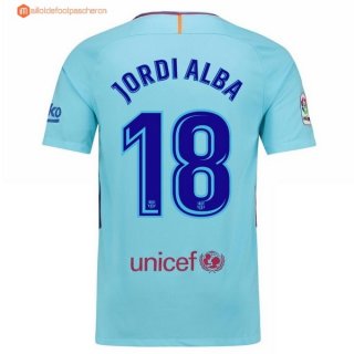 Maillot Barcelona Exterieur Jordi Alba 2017 2018 Pas Cher Maillot Barcelona Exterieur Jordi Alba 2017 2018 Pas Cher
