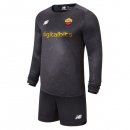 Maillot AS Roma Domicile Gardien Enfant 2021 2022 Pas Cher