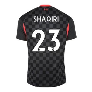 Maillot Liverpool NO.23 Shaqiri Third 2020 2021 Noir Pas Cher Maillot Liverpool NO.23 Shaqiri Third 2020 2021 Noir Pas Cher