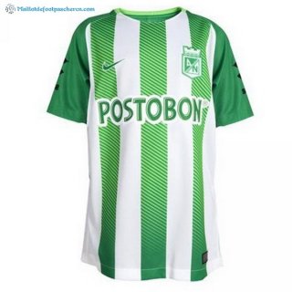 Maillot Atlético Nacional Domicile 2018 2019 Vert Pas Cher