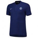 Polo Paris Saint Germain 2018 2019 Bleu Pas Cher