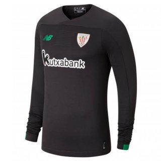 Maillot Athletic Bilbao ML Gardien 2019 2020 Gris Noir