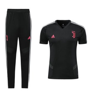 Entrainement Juventus Ensemble Complet 2019 2020 Noir Rose Pas Cher