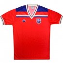 Maillot Angleterre Exterieur Retro 1980 Rouge Pas Cher