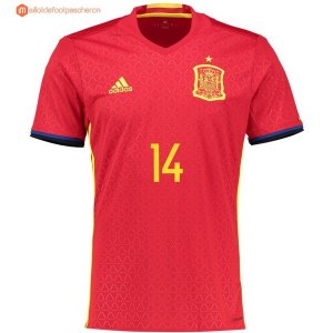 Maillot Espagne Domicile Alonso 2016 Pas Cher