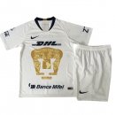 Maillot UNAM Pumas Domicile Enfant 2018 2019 Blanc Pas Cher